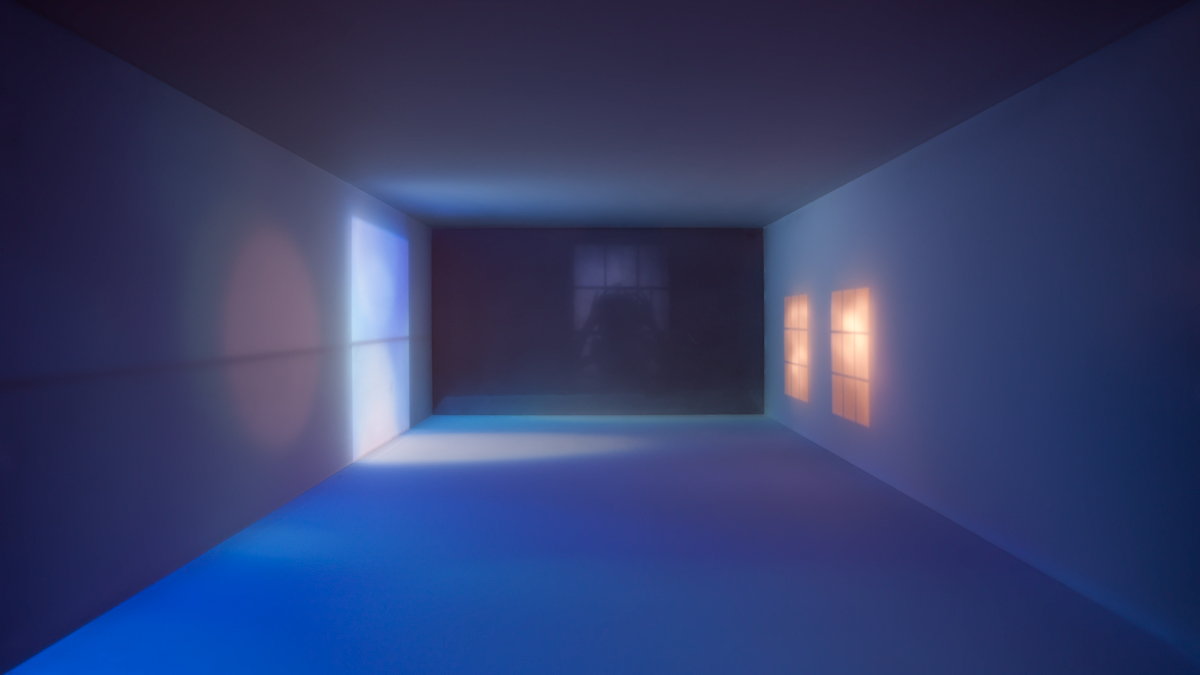 Interior (Peeking Blue)